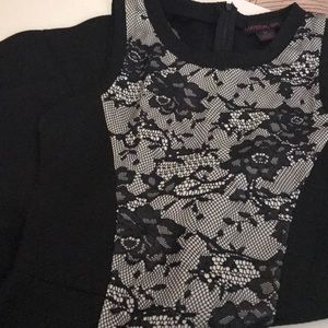 Material Girl Peplum Dress